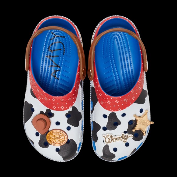 🏇🤠💙 Toys Story Woody x Crocs clog  🤠💙🏇 - Picture 2 of 3